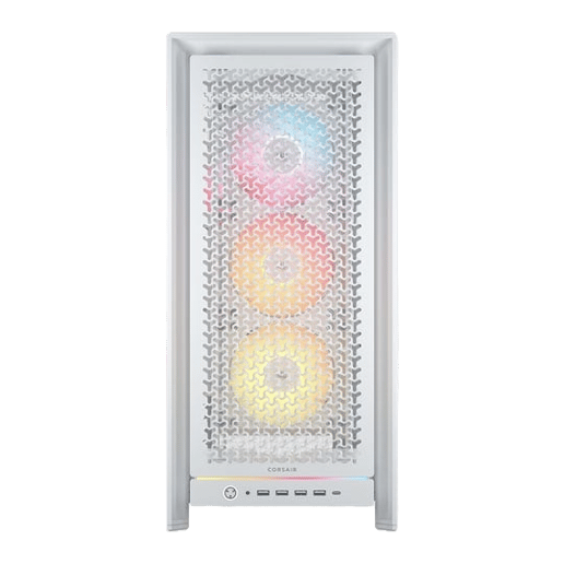 Corsair FRAME 5000D RS ARGB Mid Tower Gaming Case - White 